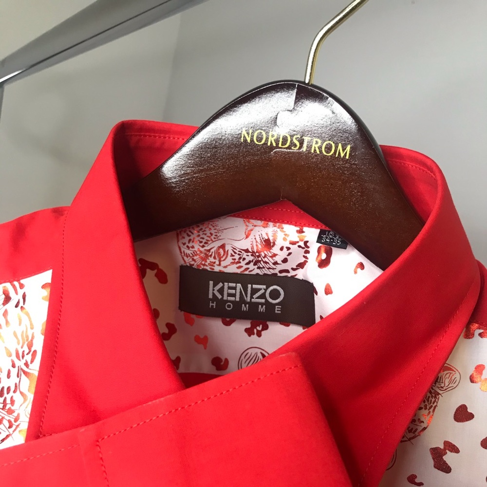 Red Kenzo shirt